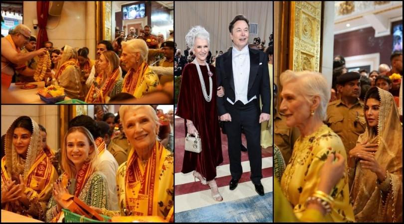 Jacqueline Fernandez seeks blessings at Mumbai's Siddhivinayak Temple with Elon Musk's mother, Maye Musk on Easter Jacqueline Fernandez seeks blessings at Mumbai's Siddhivinayak Temple with Elon Musk's mother, Maye Musk on Easter
