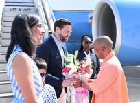 US Vice President Vance in Agra, visits Taj Mahal with family