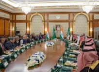 Before rushing back to India PM Modi co-chaired strategic council with Saudi Crown Prince