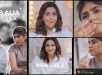 Alia Bhatt mocks her 'Wipe It Off' comment, watches Chandani poke fun at her in new ad collab; Fans call Chandani 'Cringe'
