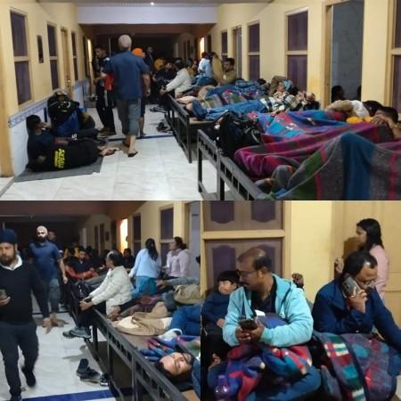 Thousands of tourists stranded after landslides hit North Sikkim Thousands of tourists stranded after landslides hit North Sikkim