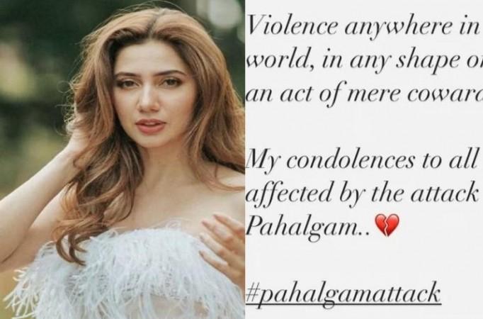 Mahira Khan reacts on Pahalgam attack Mahira Khan reacts on Pahalgam attack