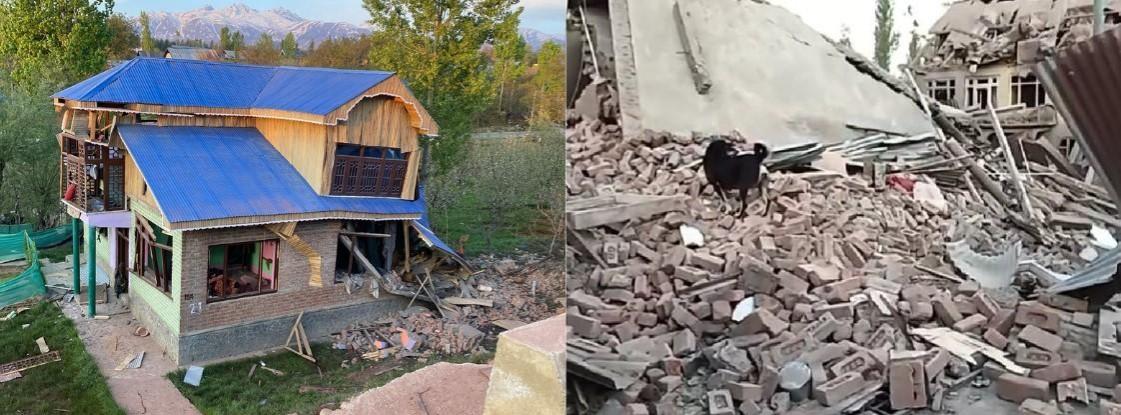 Civilian shot by gunmen succumbs, 10 terrorist houses demolished in Kashmir