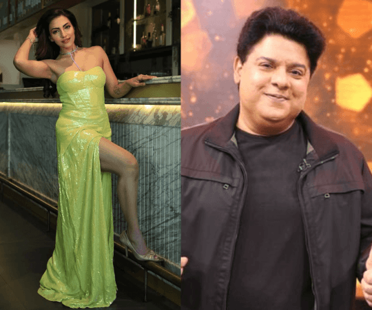 The actress shared how Sajid Khan had misbehaved with her. Navin Bole-Sajid khan