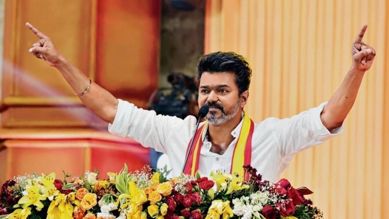 Vijay Addressing Cadres at TVK Rally