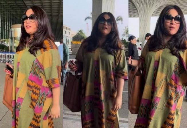 Richa Chadha at airport
