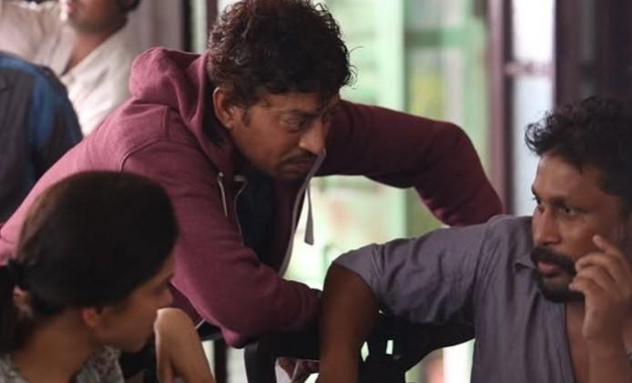 Shoojit Sircar with Irrfan Khan Shoojit Sircar with Irrfan Khan