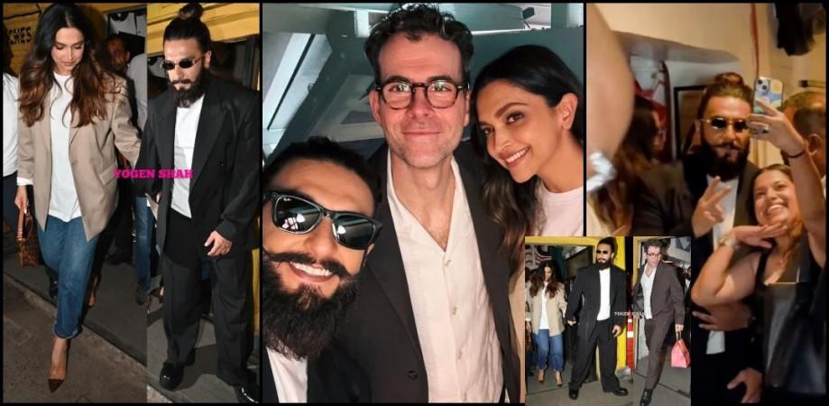 Deepika Padukone sheds pregnancy weight, flaunts toned jawline during dinner with Ranveer Singh, Instagram CEO Deepika Padukone sheds pregnancy weight, flaunts toned jawline during dinner with Ranveer Singh, Instagram CEO