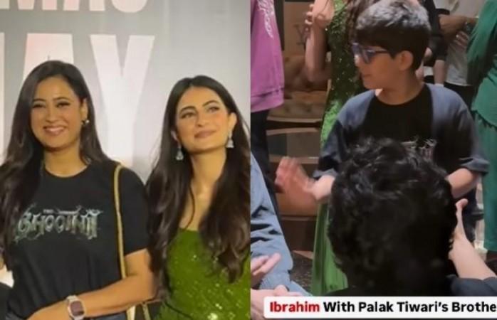 Ibrahim Ali Khan with Palak Tiwari's brother Ibrahim Ali Khan with Palak Tiwari's brother