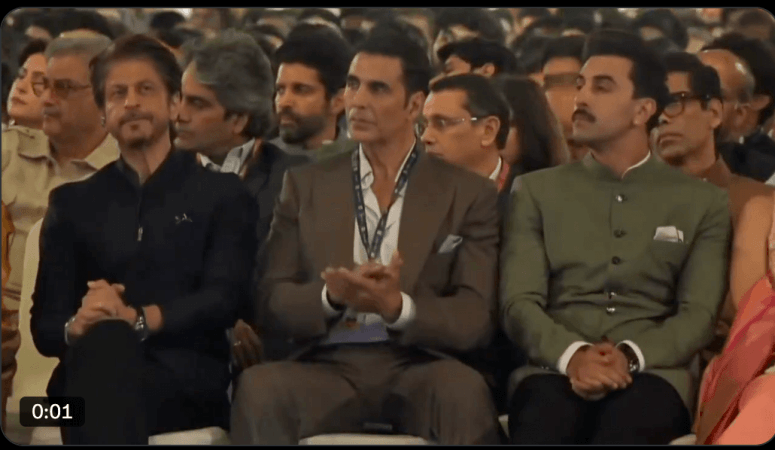 Waves 2025 Summit: Ranbir Kapoor, Alia Bhatt, SRK, Akshay Kumar seated together; Deepika Padukone sits with Mira Rajput [Inside Pics]