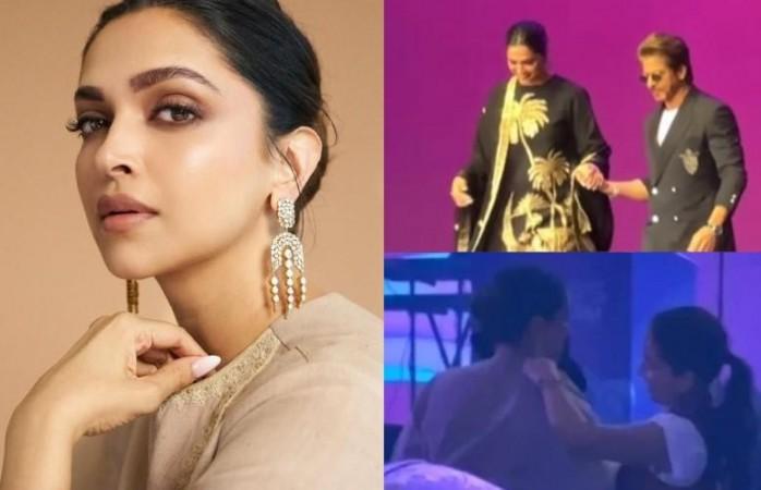 Deepika Padukone with Shah Rukh Khan, Mira Rajput at WAVES 2025 Deepika Padukone with Shah Rukh Khan, Mira Rajput at WAVES 2025