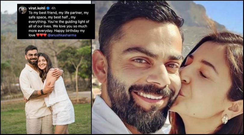 'My guiding light, my everything': Virat Kohli holds Anushka Sharma close, pens heartfelt birthday note 'My guiding light, my everything': Virat Kohli holds Anushka Sharma close, pens heartfelt birthday note