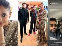 'Is she pregnant?': Fans perplexed as Sobhita Dhulipala hides mid-riff in saree; poses awkwardly with Naga Chaitanya at WAVES 2025 summit