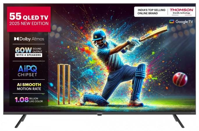 Thomson launches three new QLED 4K TVs; opts for aggressive pricing strategy Thomson launches three new QLED 4K TVs; opts for aggressive pricing strategy