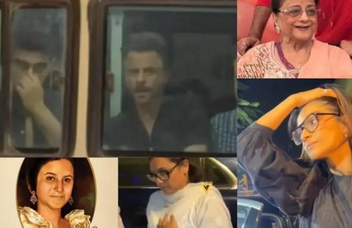 Boney Kapoor's mother Nirmala passes away: Arjun, Anil, Sonam, Rani spotted Boney Kapoor's mother Nirmala passes away: Arjun, Anil, Sonam, Rani spotted