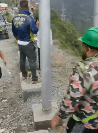 Rescue operation near Battery Chashma on the Jammu-Srinagar national highway in Ramban district where an Army vehicle fell into a deep gorge.. Ramban accident