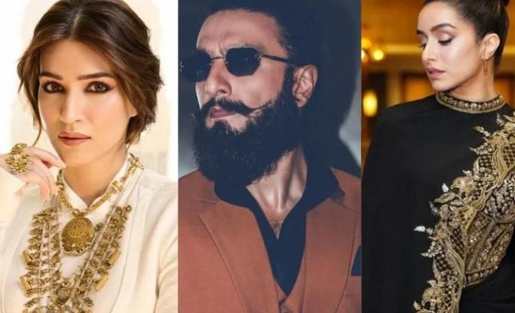 Kriti Sanon, Ranveer Singh, Shraddha Kapoor Kriti Sanon, Ranveer Singh, Shraddha Kapoor