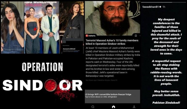 'Coward, shameful attack': Pakistani actors Fawad Khan, Hania Aamir, Mahira Khan slam India's Operation Sindoor