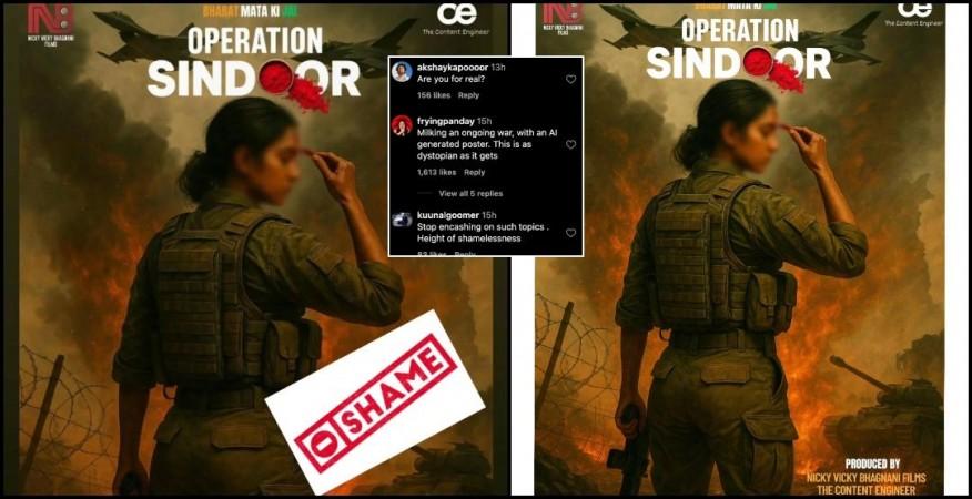 'Shameless': Netizens slam makers for announcing Operation Sindoor amid India-Pakistan tensions; director apologises 'Shameless': Netizens slam makers for announcing Operation Sindoor amid India-Pakistan tensions; director apologises