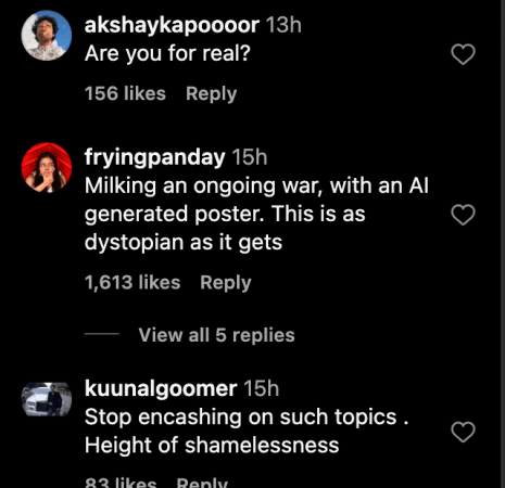 'Shameless': Netizens slam makers for announcing Operation Sindoor amid India-Pakistan tensions; director apologises 'Shameless': Netizens slam makers for announcing Operation Sindoor amid India-Pakistan tensions; director apologises