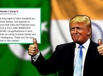 U.S. President Donald Trump Announces 'Full and Immediate Ceasefire' Agreement Between India and Pakistan