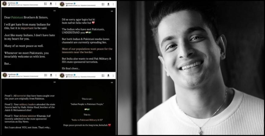 'Dear Pakistani Brothers, Sisters': Ranveer Allahbadia urges Peace with Pakistanis, says issue is with Military & ISI; deletes post after backlash 'Dear Pakistani Brothers, Sisters': Ranveer Allahbadia urges Peace with Pakistanis, says issue is with Military & ISI; deletes post after backlash