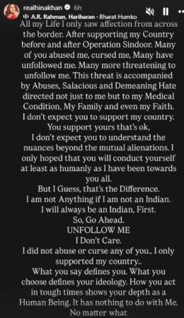 Hina Khan's post Hina Khan's post