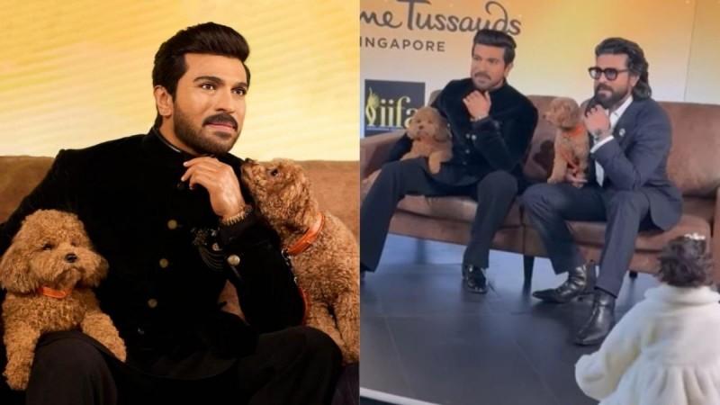The proud moment was even more special as Ram Charan's parents, megastar Chiranjeevi and mother Surekha were seen beaming with joy. Ram Charan