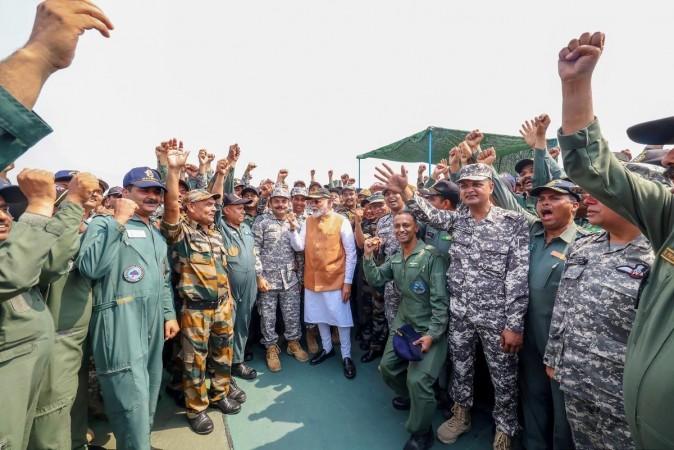 India exposes Pakistan’s S-400 lies with one picture from Adampur PM Modi at Adampur air base in Punja