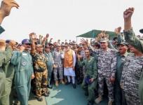 PM Modi at Adampur air base in Punja