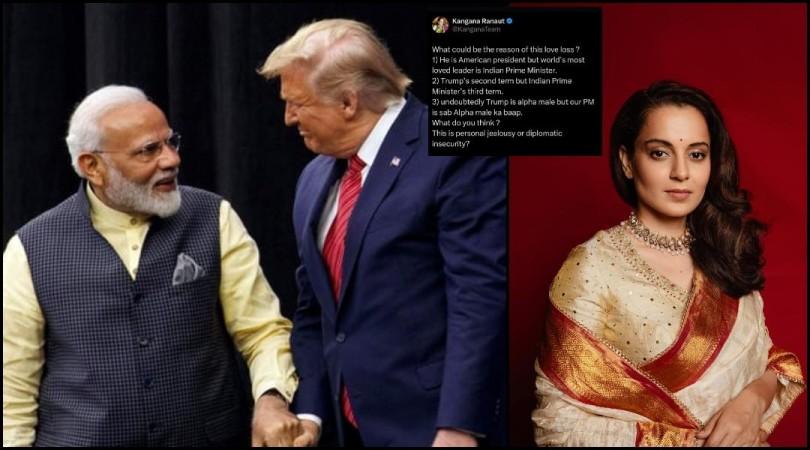 'Personal Jealousy..?: Kangana Ranaut slams Trump over Apple Manufacturing in India remark, says BJP President JP Nadda told her to delete tweet 'Personal Jealousy..?: Kangana Ranaut slams Trump over Apple Manufacturing in India remark, says BJP President JP Nadda told her to delete tweet