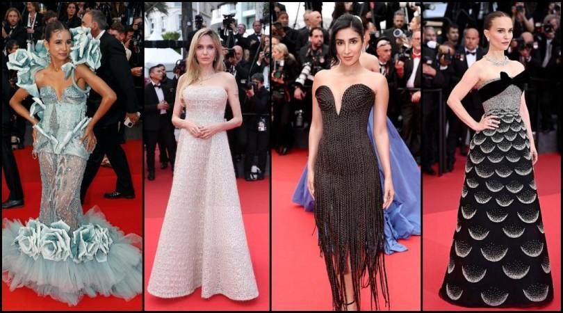 Cannes 2025: Parul Gulati slays in outfit made of hair, Nancy Tyagi stitches her gown, Angelina Jolie returns after 14 Years