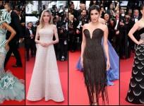 Cannes 2025: Parul Gulati slays in outfit made of hair, Nancy Tyagi stitches her gown, Angelina Jolie returns after 14 Years