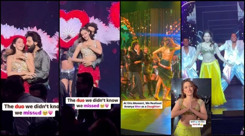 Zee Cine Awards 2025: Ananya Panday dances with dad Chunky, shares romantic moment with Kartik Aaryan, Tamannaah Bhatia flaunts her curvy moves [Watch]