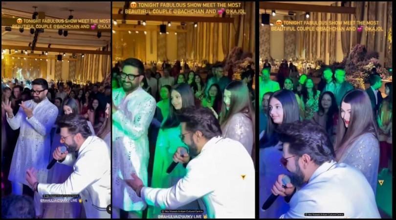 Aishwarya, Abhishek, and Aaradhya's 'Kajra Re' dance video goes viral; fans criticise daughters' mature look Aishwarya, Abhishek, and Aaradhya's 'Kajra Re' dance video goes viral; fans criticise daughters' mature look