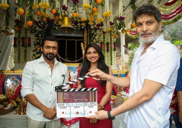 Suriya 46 launched in Chennai with a pooja ceremony. Suriya 46
