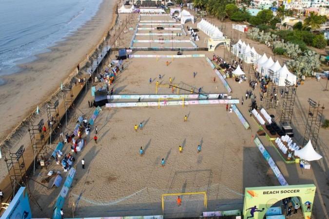 Khelo India Beach Games: Big wins for Goa, Gujarat, Kerala; non-coastal states stay brave in soccer Khelo India Beach Games: Big wins for Goa, Gujarat, Kerala; non-coastal states stay brave in soccer