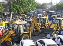 Demolition drive launched in Gujarat's Jamnagar riverfront project
