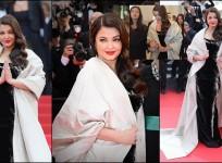 Cannes 2025: Aishwarya Rai's bold black gown with dramatic oversized cape fails to impress; fans say 'covering her arms like aunty'
