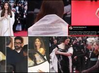 Paps delete photos of Abhishek dining with Jaya Bachchan in Mumbai; Abhishek refrains from commenting on Aishwarya's Cannes looks