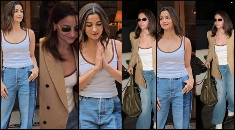 Alia Bhatt repeats white Gucci Top, layers it with a long trench coat, carries Rs 3 lakh bag for her glamorous Cannes debut take off Alia Bhatt repeats white Gucci Top, layers it with a long trench coat, carries Rs 3 lakh bag for her glamorous Cannes debut take off