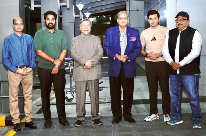 'India too has been a terror victim': Shashi Tharoor on visit to 9/11 Memorial as part of anti-terror global outreach 'India too has been a terror victim': Shashi Tharoor on visit to 9/11 Memorial as part of anti-terror global outreach
