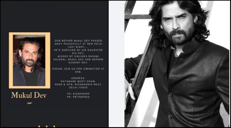 Did Mukul Dev foresee his death? Actor's last Instagram post fuels speculation; brother Rahul Dev issues statement Did Mukul Dev foresee his death? Actor's last Instagram post fuels speculation; brother Rahul Dev issues statement