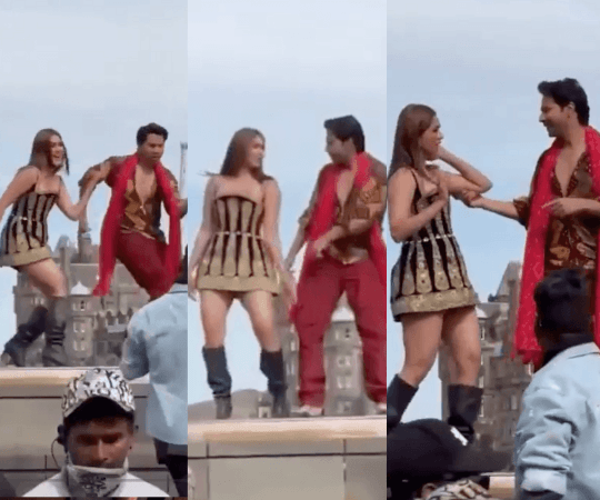 Varun Dhawan and Mrunal Thakur were shooting for the song in Edinburgh, Scotland. Varun Dhawan-Mrunal Thakur