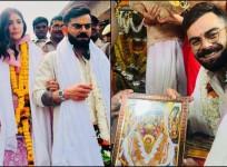 Anushka Sharma and Virat Kohli walk hand-in-hand as they seek blessings at Ayodhya's Ram Mandir and Hanuman Garhi