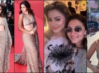 Cannes 2025: Alia Bhatt looks sensational in sexy in Gucci saree, flaunts plunging neckline in bralette, poses with Urvashi Rautela