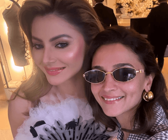 Urvashi and Alia clicked a Cannes special selfie. Urvashi-Alia