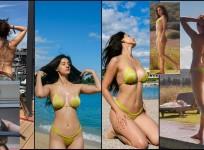 Disha Patani goes bold in bikini ; flaunts bare back; fans say 'she overshadowed Kiara Advani's viral bikini look in War 2'