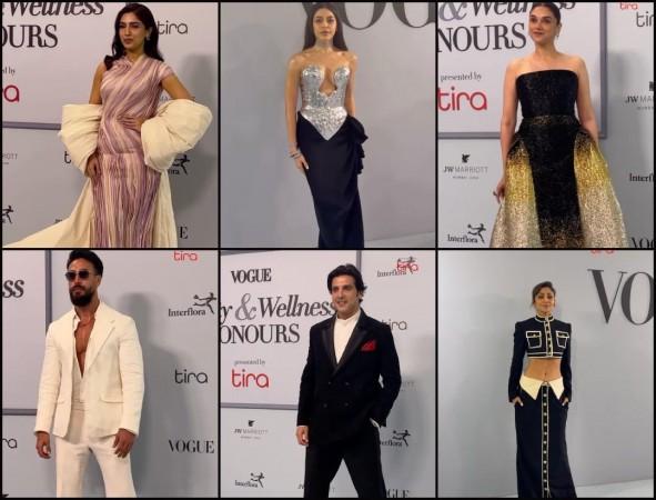 Worst Dressed: Alaya F wears breastplate; Tiger Shroff goes shirtless, Bhumi Pednekar's pouted lips grab attention at Vogue event Worst Dressed: Alaya F wears breastplate; Tiger Shroff goes shirtless, Bhumi Pednekar's pouted lips grab attention at Vogue event