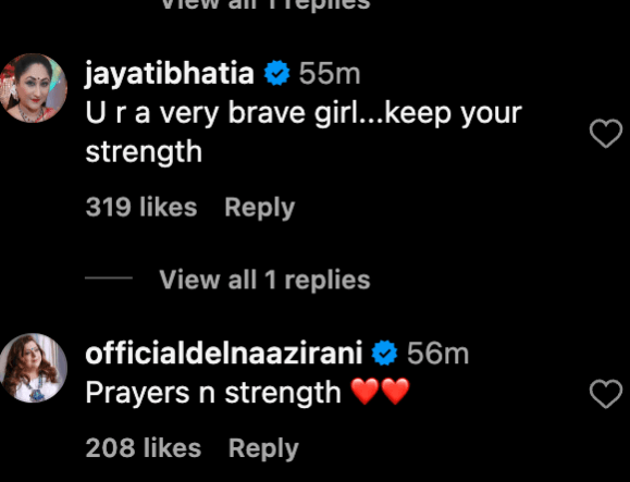 Fans and friends from the industry, including those close to Dipika and Shoaib, took to social media to wish her a speedy recovery. Fans and friends from the industry, including those close to Dipika and Shoaib, took to social media to wish her a speedy recovery.